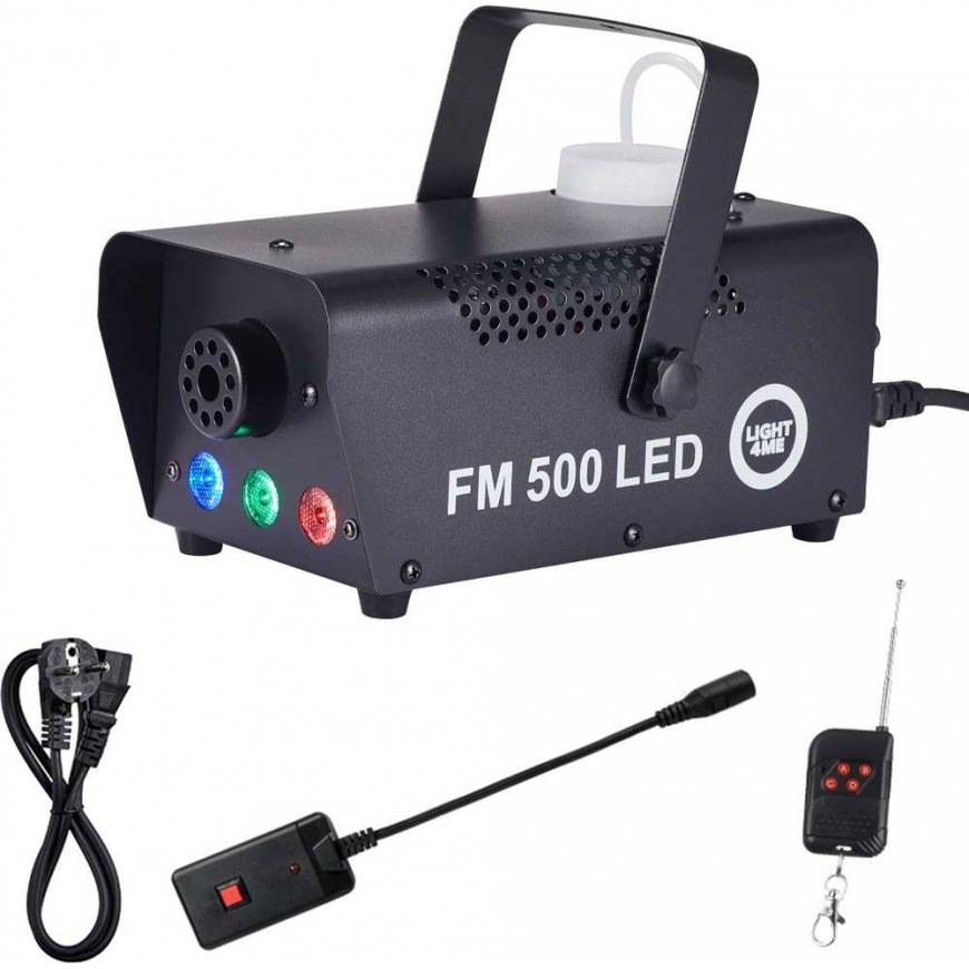 LIGHT4ME FM 500 LED V2 fog machine remote control – 3