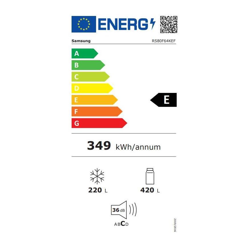 Samsung RS80F64KEFEO jääkaappi – 3