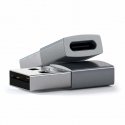 Satechi ST-TAUCM гендерный адаптер USB-A USB-C Серый Satechi ST-TAUCM гендерный адаптер USB-A USB-C Серый