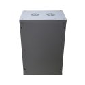 Extralink 18U 600X600 WALL-MOUNTED RACKMOUNT CABINET GRAY Sieninis stovas Pilka Extralink 18U 600X600 WALL-MOUNTED RACKMOUNT CABINET GRAY Sieninis stovas Pilka