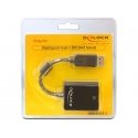 DeLOCK 61847 video cable adapter 0.125 m DisplayPort DVI-I Black DeLOCK 61847 video cable adapter 0.125 m DisplayPort DVI-I Black