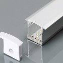 2m LED įleidžiamas profilis aliuminis V-TAC, 2000*30*20mm, pieno spalva. 2m LED įleidžiamas profilis aliuminis V-TAC, 2000*30*20mm, pieno spalva.