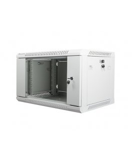 Lanberg WF01-6406-10S rack cabinet 6U Wall mounted rack Grey