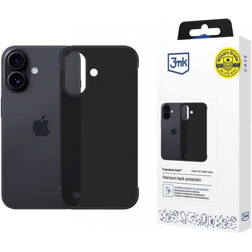 Apple iPhone 17 - матовый чехол 3mk Just20g