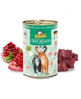 GRANATAPET DeliCATessen Venison - wet cat food - 400g