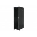 Lanberg FF01-8842-12B телекоммуникационная стойка 42U Отдельностоящая стойка Черный