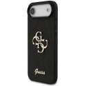 Чехол Guess PU Fixed Glitter 4G с металлическим логотипом предназначен для Apple iPhone 17 Air черного цвета Чехол Guess PU Fixed Glitter 4G с металлическим логотипом предназначен для Apple iPhone 17 Air черного цвета