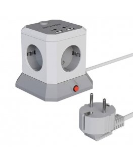 BlitzWolf BW-EC1 4xAC 2xUSB-A 2xUSB-C Extender