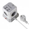 BlitzWolf BW-EC1 4xAC 2xUSB-A 2xUSB-C pagarinātājs BlitzWolf BW-EC1 4xAC 2xUSB-A 2xUSB-C pagarinātājs