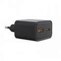 Maxcom Laturi liitetään verkkoon usbb a+c 30w