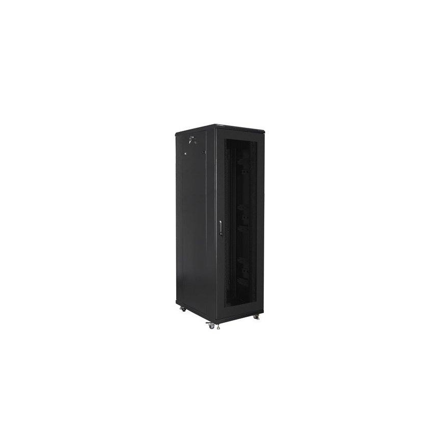 Lanberg FF01-8842-23B rack cabinet 42U Freestanding rack Black – 4