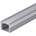 V-TAC LED strip profile, aluminum, 2000x17.4x12.1mm, white color. V-TAC LED strip profile, aluminum, 2000x17.4x12.1mm, white color.