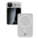Quik QP-820 Bezvadu magnētiskā power banka 10000mAh Quik QP-820 Bezvadu magnētiskā power banka 10000mAh