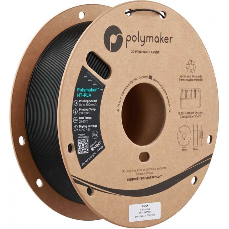 Polymaker HT-PLA Gradient 1,75 mm 1 kg - Gradientinis ledas