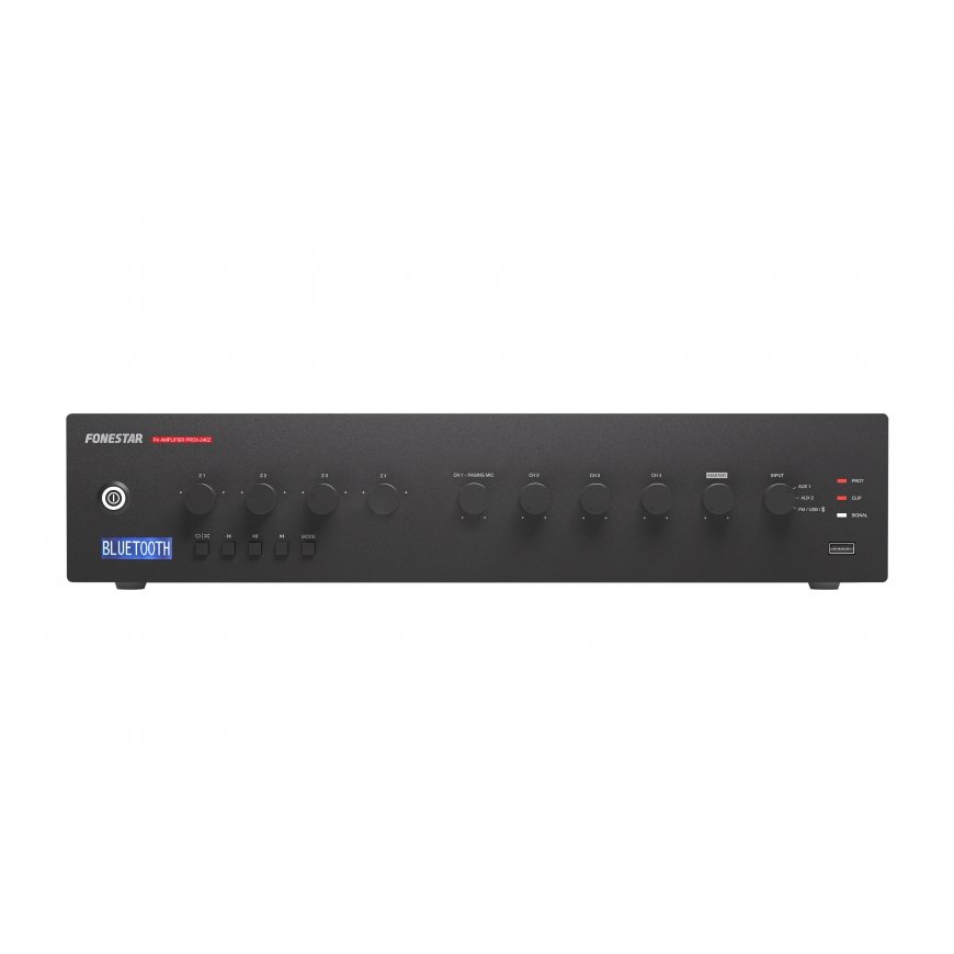 Fonestar PROX-240Z audio amplifier Black