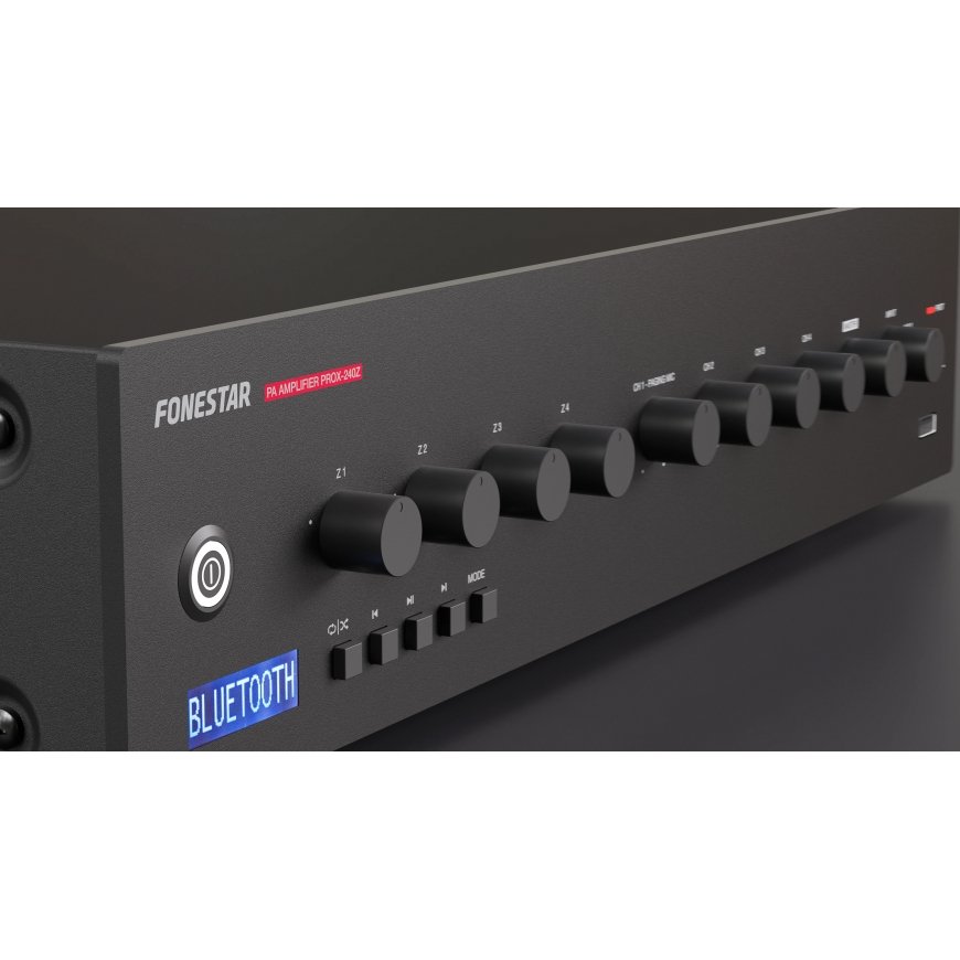 Fonestar PROX-240Z audio pastiprinātājs Melns – 3