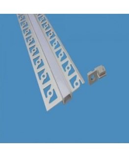 LED strip profile V-TAC, aluminum, 2m, narrow, white color.