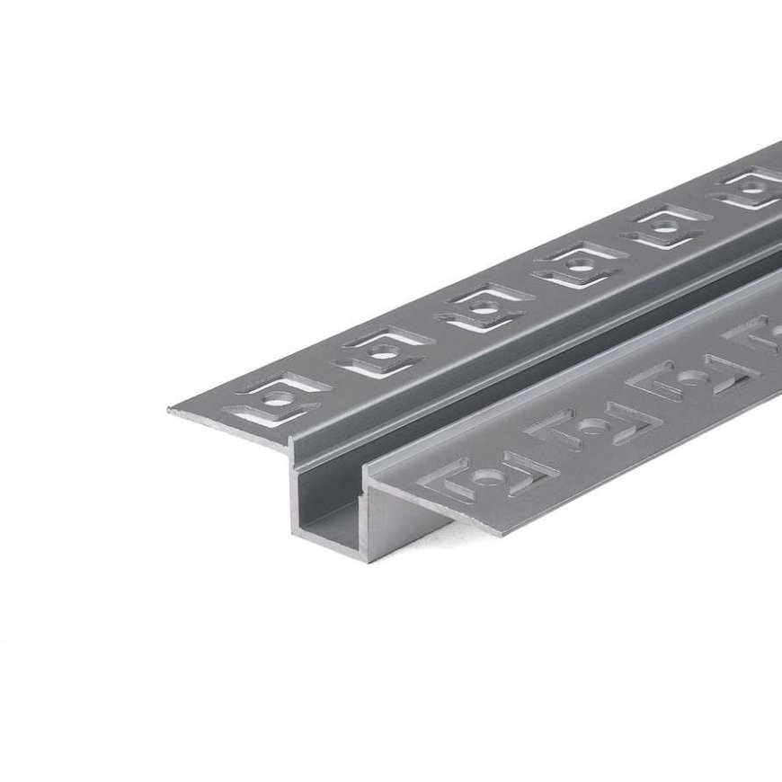LED strip profile V-TAC, aluminum, 2m, narrow, white color. – 3