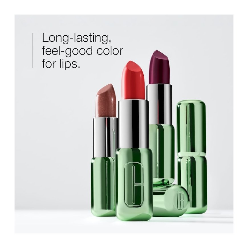 Clinique Pop Longwear Lipstick 3,9 g Bold Pop Matēts – 4
