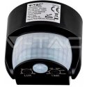 V-tac Pintaliiketunnistin, 360 astetta, IP65, musta V-tac Pintaliiketunnistin, 360 astetta, IP65, musta
