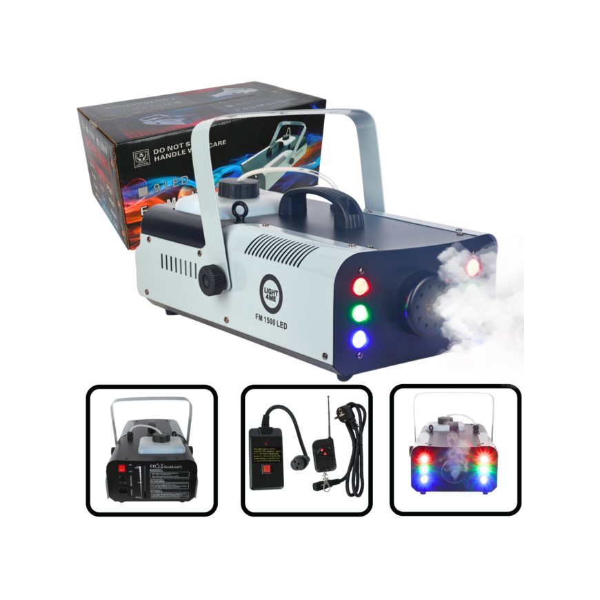 LIGHT4ME FM 1500 LED rūko mašīnas