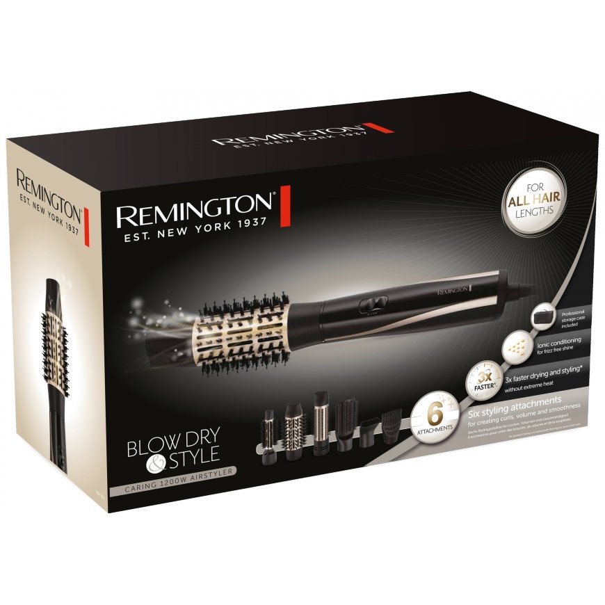 Remington AS7700 Hot air brush Black 1200 W 3 m – 3