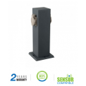 V-tac Double outdoor socket, freestanding, IP44 V-tac Double outdoor socket, freestanding, IP44