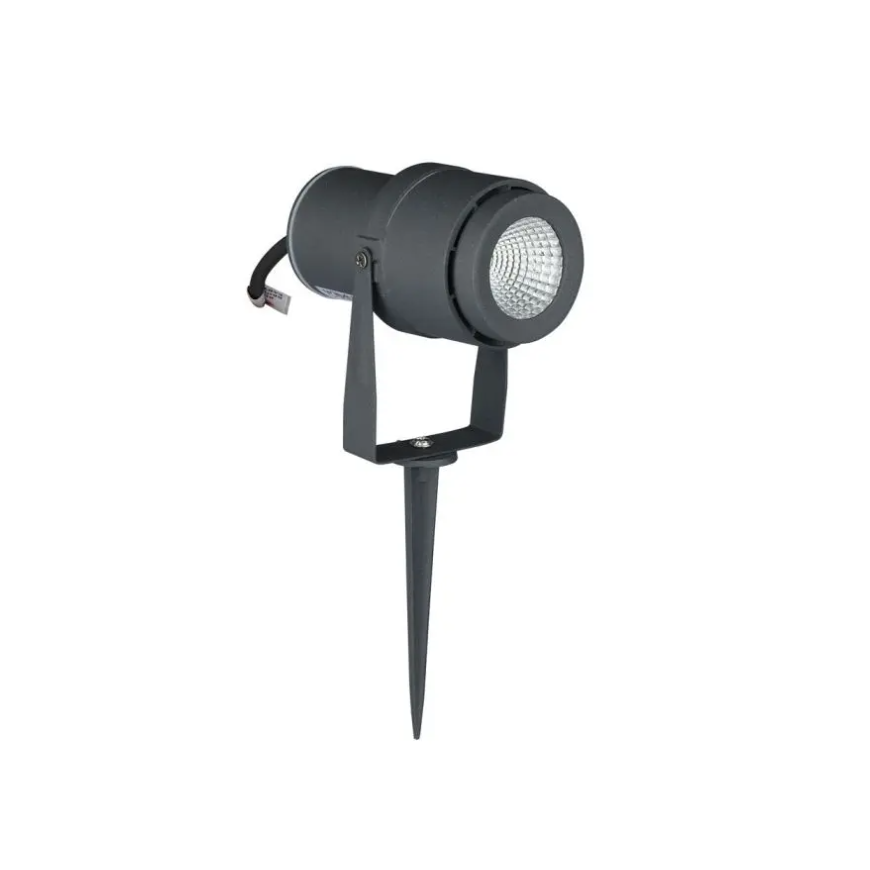 12W LED spike outdoor light V-TAC, gray, 4000K