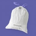 Brabantia 138164 trash bag 20 L White 40 pc(s) Brabantia 138164 trash bag 20 L White 40 pc(s)