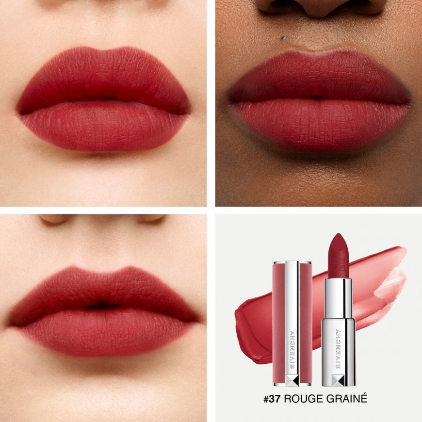 Givenchy Le Rouge Sheer Velvet 3,4 g 37 Rouge Grainé Sametti – 4