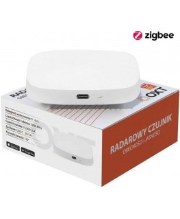 OXT USB ZigBee TUYA T165 ryškumo buvimo radaro jutiklis