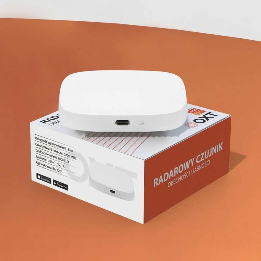OXT USB ZigBee TUYA T165 brightness presence radar sensor – 5
