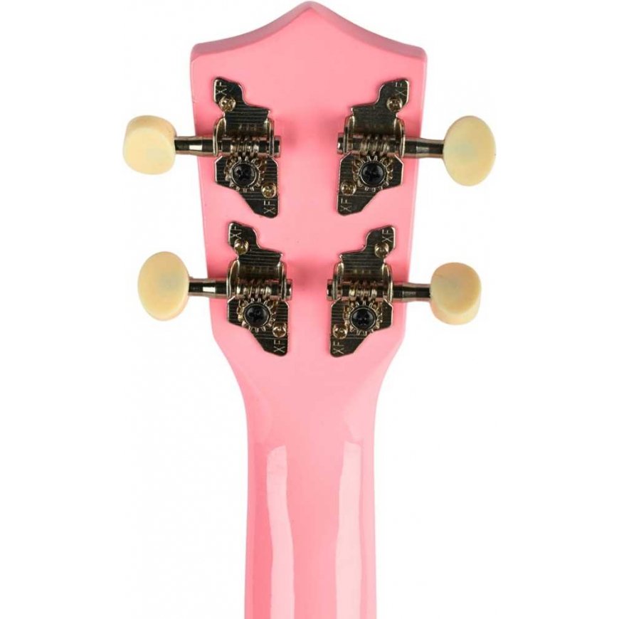 Luna Guitars SUPRIMO UK21 PK sopraano ukulele 21" vaaleanpunainen puu – 2