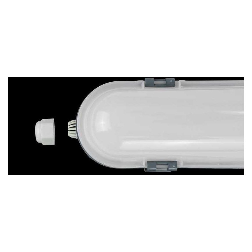Samsung 18W LED valaisin T8, 60cm, 6500K, maitokannen värinen – 4