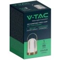 V-tac 1W LED laaditav lauavalgusti, kuldse korpusega, 3000/6000K, dimmerdatav