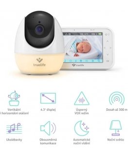 "TrueLife NannyCam R4 Pro" - digital video baby monitoring device
