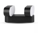 V-tac 12W wall outdoor light, IP65, black housing, 3000K V-tac 12W wall outdoor light, IP65, black housing, 3000K
