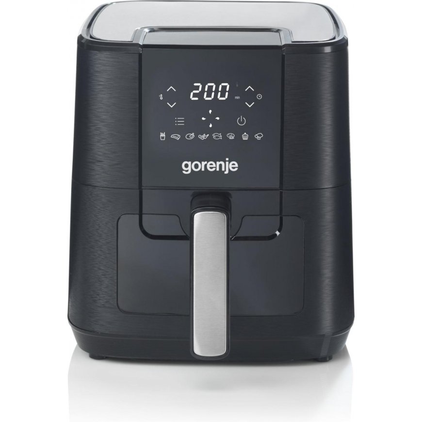 Gorenje AF1350DWB taukvāres katls Viens 5,4 L Atsevišķs 1350 W Karstā gaisa fritētājs Melns – 4