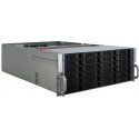 Inter-Tech 4U-4424 Stovas Juoda, Sidabras Inter-Tech 4U-4424 Stovas Juoda, Sidabras