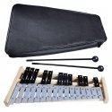 Hromatiskā metalofona komplekts ar somu V-TONE DC 27 SET Hromatiskā metalofona komplekts ar somu V-TONE DC 27 SET