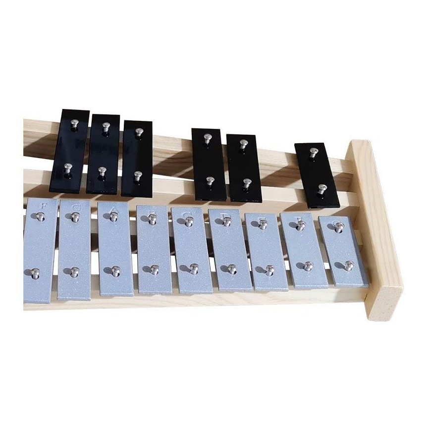 Hromatiskā metalofona komplekts ar somu V-TONE DC 27 SET – 4