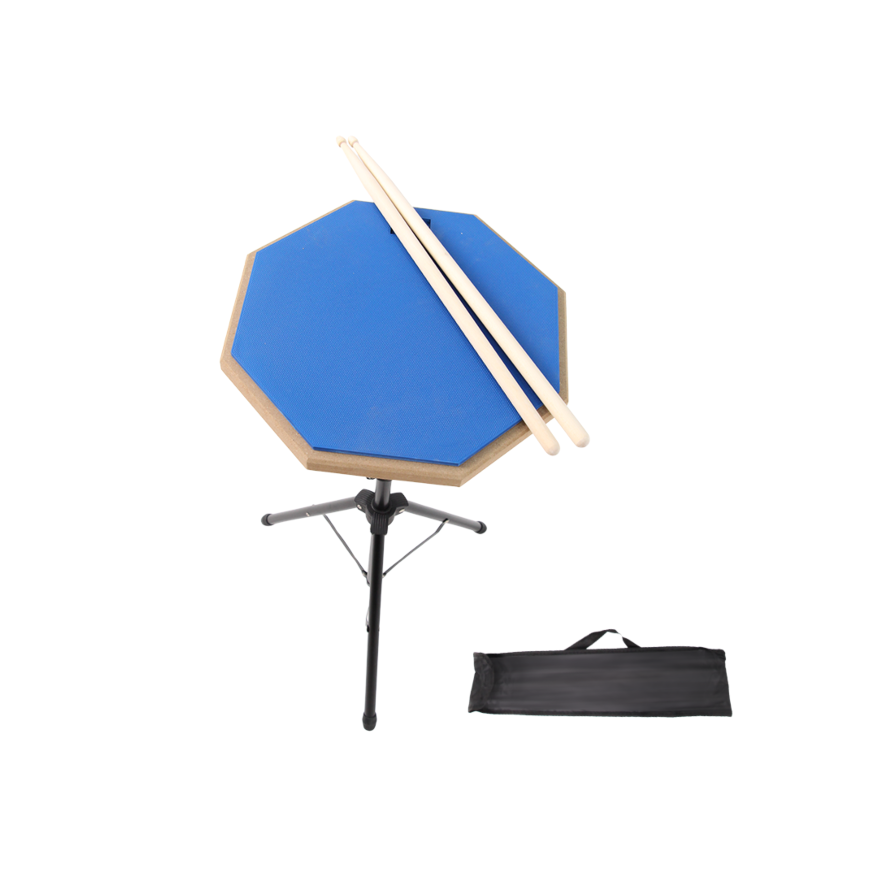 V-TONE PDS1 BL blue drum block designed for training