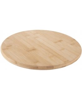 Bamboo revolving cake stand Altom Design 32 cm – a rotating cake platter that spins 360°