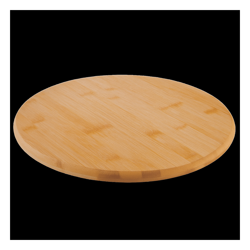 Bamboo revolving cake stand Altom Design 32 cm – a rotating cake platter that spins 360° – 5