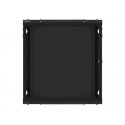 Lanberg WF01-6412-00B телекоммуникационная стойка 12U Монтируемая на стену стойка Черный