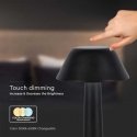 V-tac 1W LED rechargeable table lamp, black, 3000-6000K, dimmable V-tac 1W LED rechargeable table lamp, black, 3000-6000K, dimmable