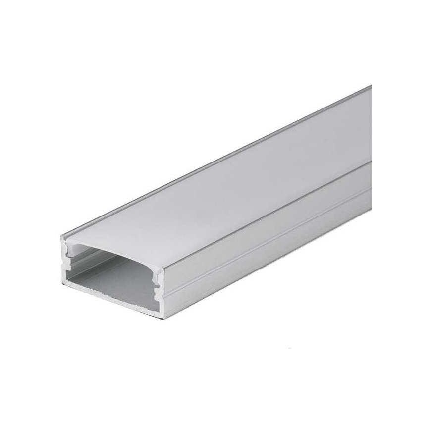V-TAC LED strip profile, aluminum, 2000x23.5x10mm, white color. – 2