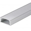 V-TAC LED strip profile, aluminum, 2000x23.5x10mm, white color. V-TAC LED strip profile, aluminum, 2000x23.5x10mm, white color.