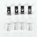 V-TAC LED strip profile, aluminum, 2000x23.5x10mm, white color. V-TAC LED strip profile, aluminum, 2000x23.5x10mm, white color.