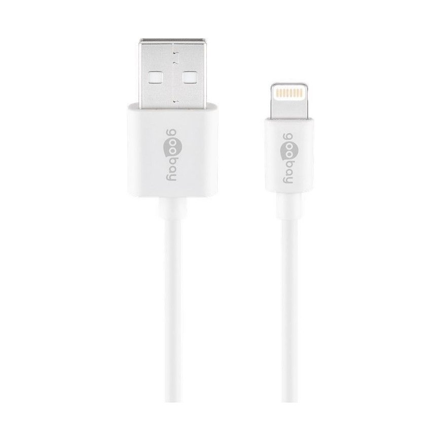 Goobay Lightning USB Charging and Sync Cable, 0.5 m